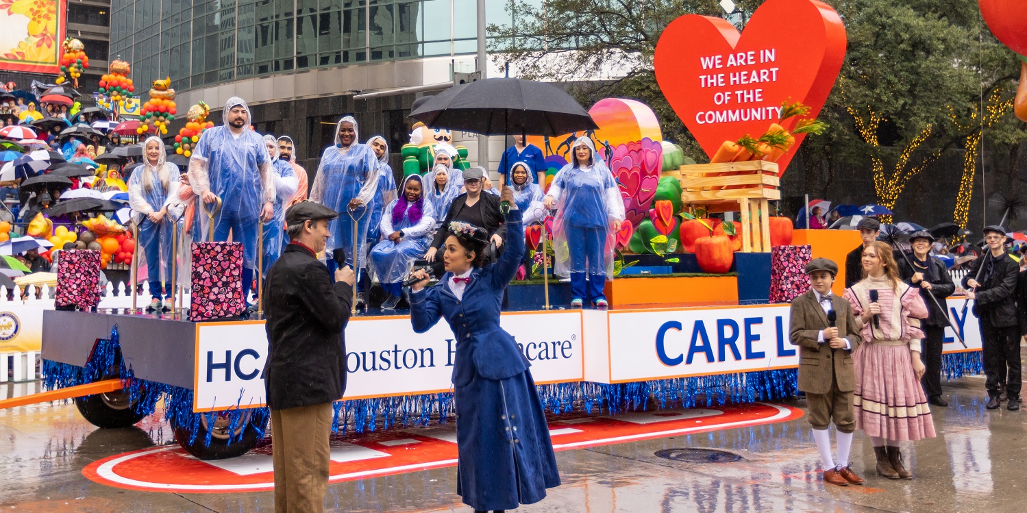 Photo of HCA Healthcare parade float