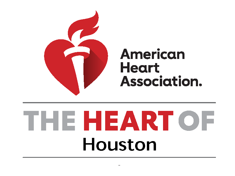 American Heart Association The Heart of Houston Logo